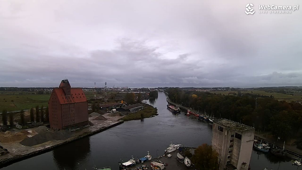 Darłowo - widok na port NOWOŚĆ - 14 październik 2025, 07:27