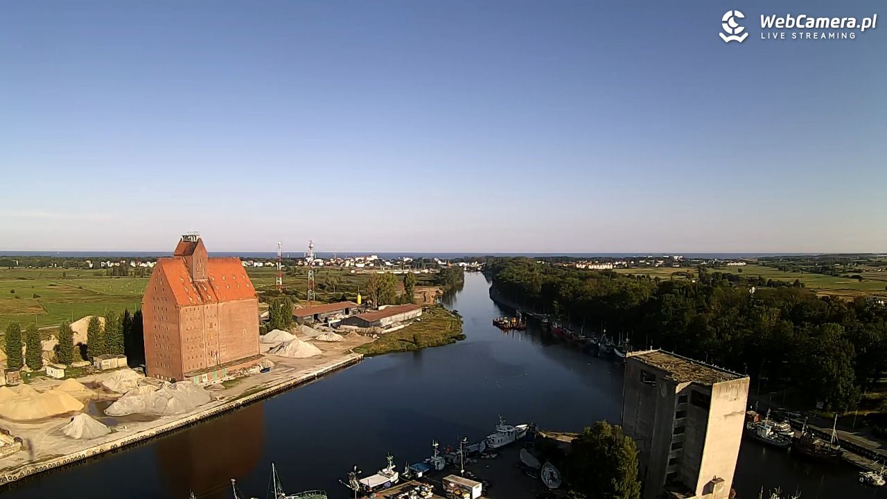 Darłowo - widok na port NOWOŚĆ - 01 wresień 2025, 08:19
