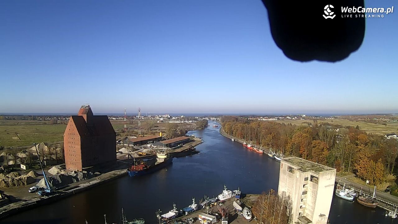 Darłowo - widok na port NOWOŚĆ - 07 listopad 2025, 11:56