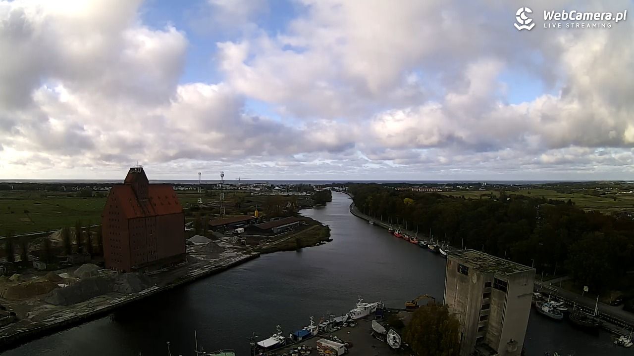 Darłowo - widok na port NOWOŚĆ - 16 październik 2025, 15:52
