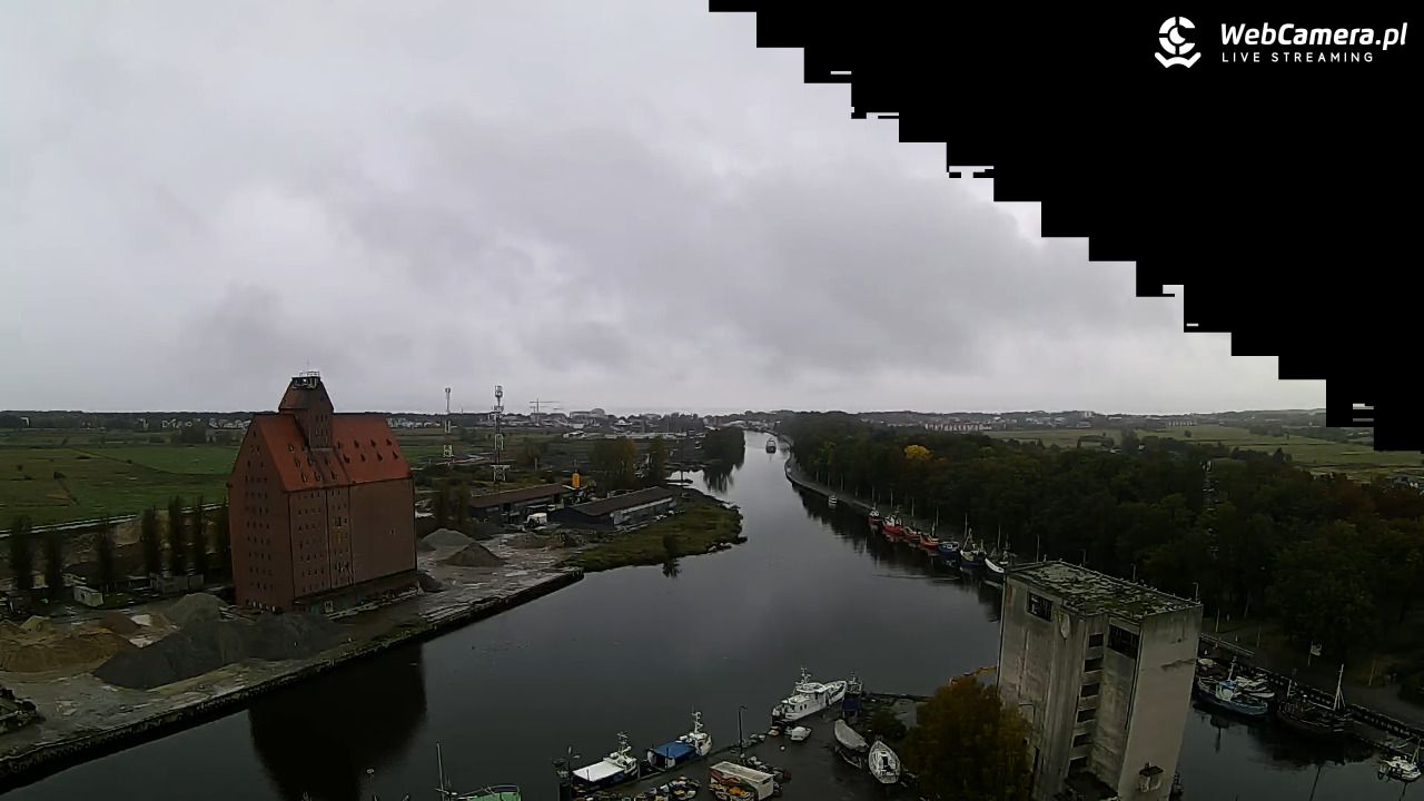 Darłowo - widok na port NOWOŚĆ - 14 październik 2025, 11:55
