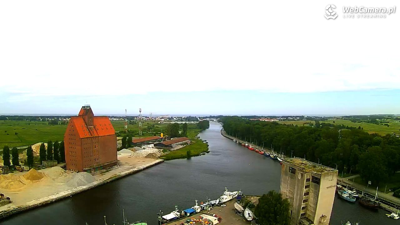 Darłowo - widok na port NOWOŚĆ - 29 czerwiec 2025, 11:04