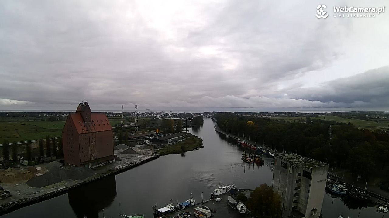 Darłowo - widok na port NOWOŚĆ - 14 październik 2025, 08:10