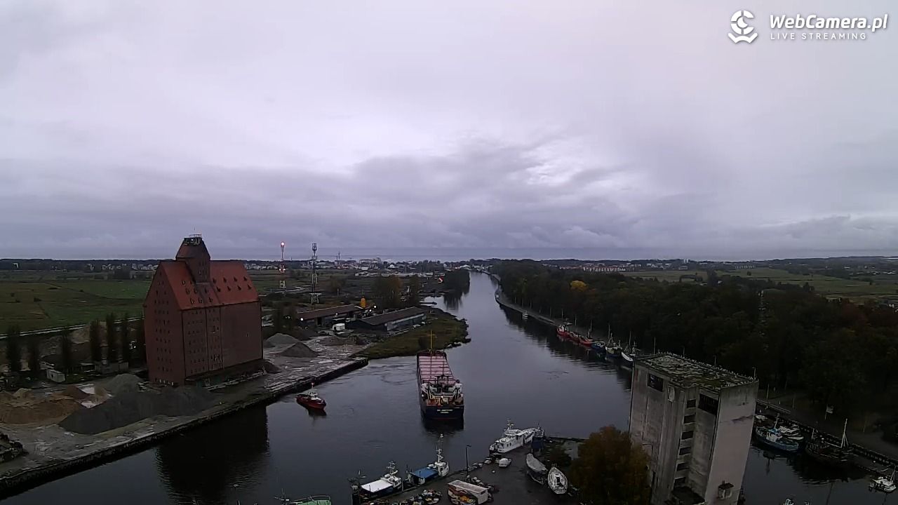 Darłowo - widok na port NOWOŚĆ - 14 październik 2025, 07:24