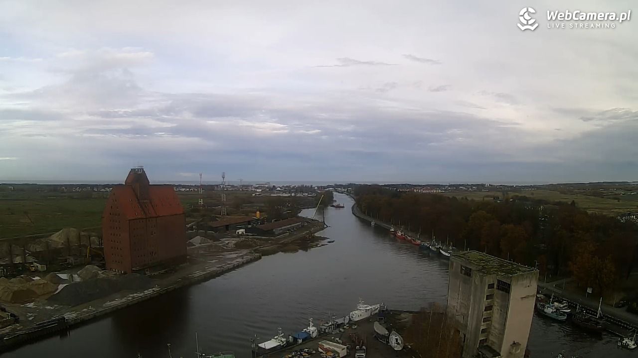 Darłowo - widok na port NOWOŚĆ - 05 listopad 2025, 08:16