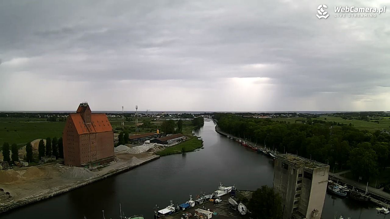 Darłowo - widok na port NOWOŚĆ - 01 czerwiec 2025, 14:55