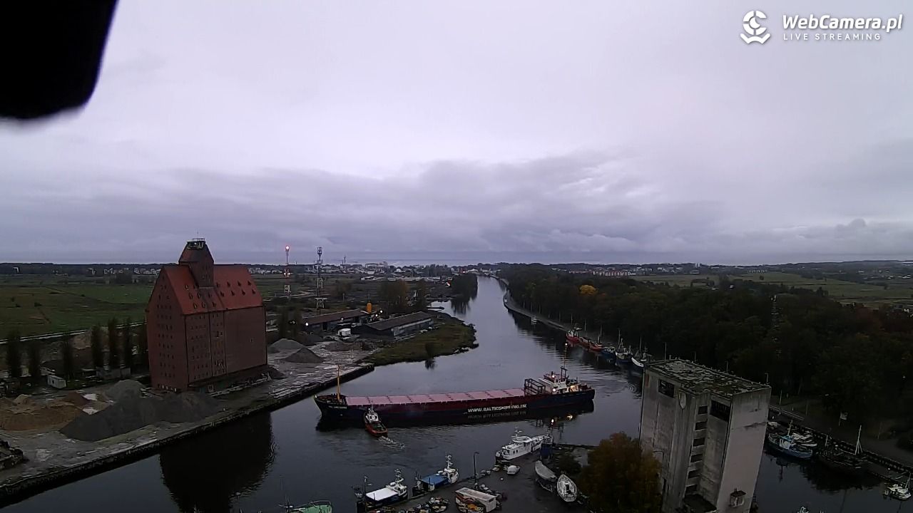 Darłowo - widok na port NOWOŚĆ - 14 październik 2025, 07:21