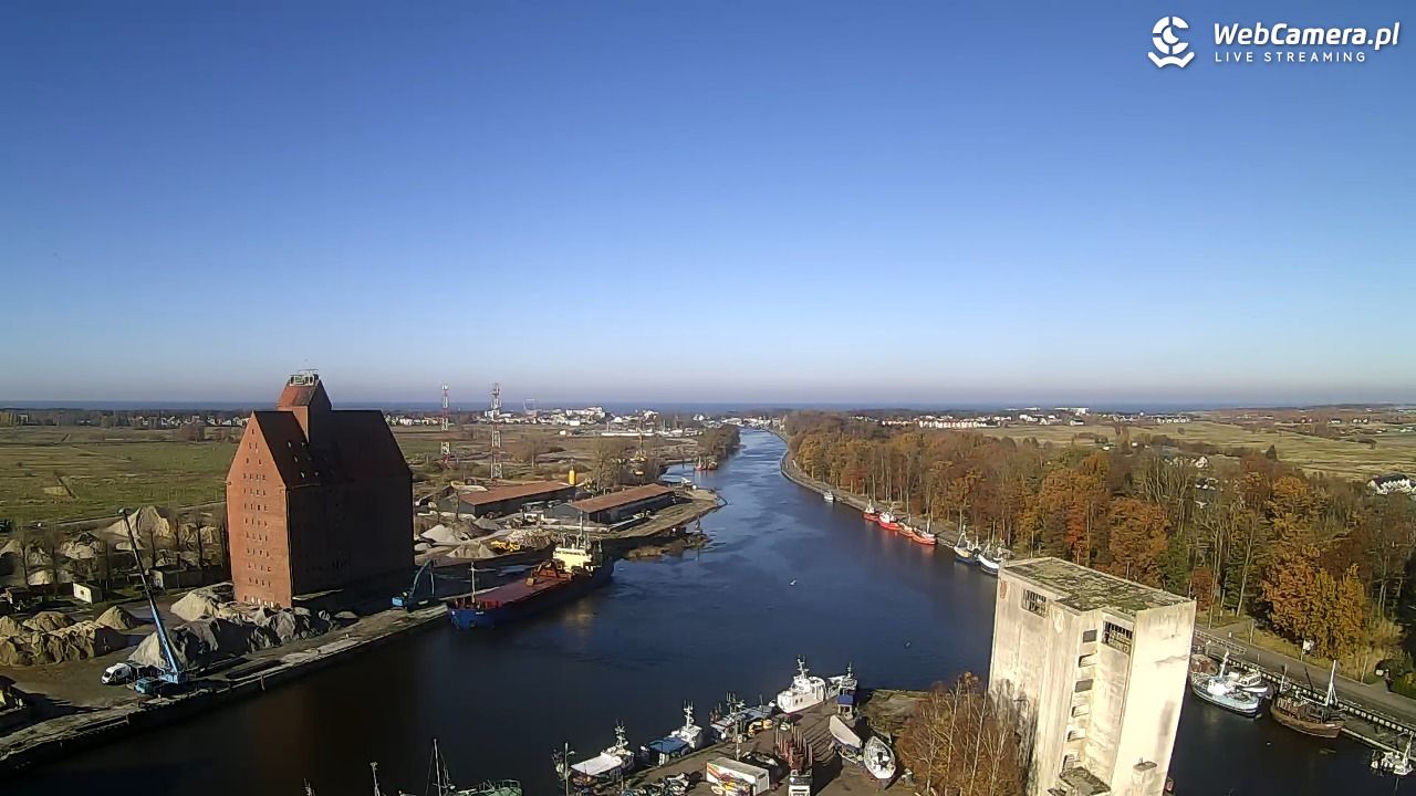 Darłowo - widok na port NOWOŚĆ - 07 listopad 2025, 11:43