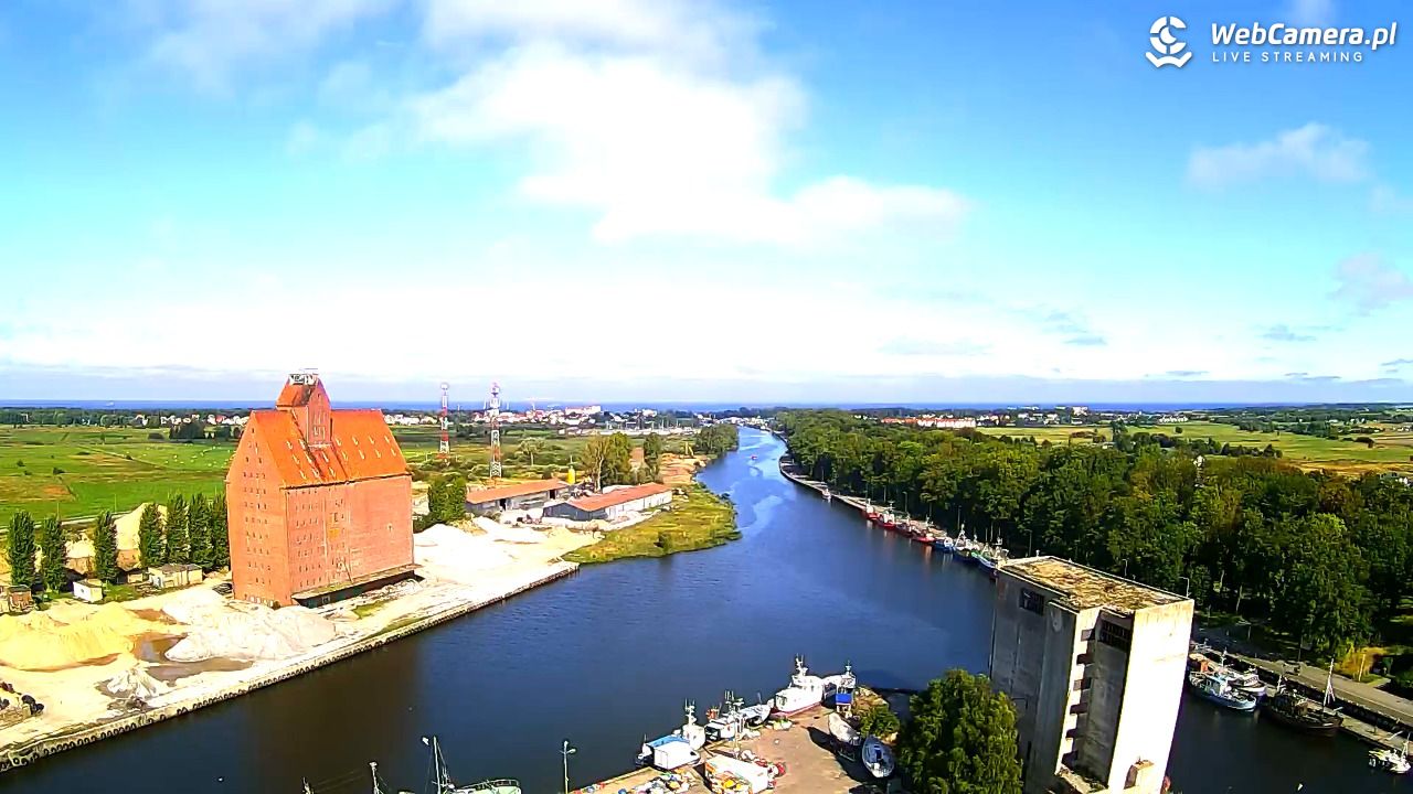 Darłowo - widok na port NOWOŚĆ - 03 wresień 2025, 10:08