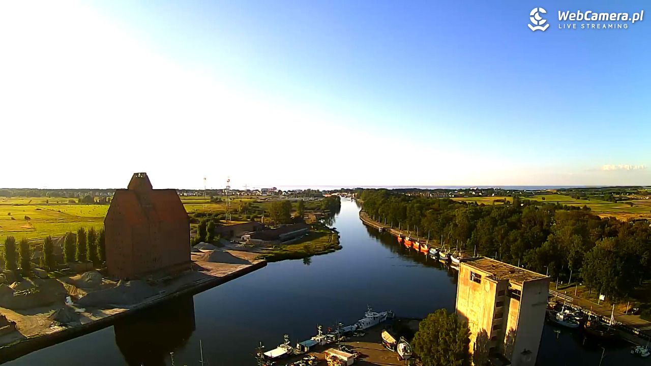 Darłowo - widok na port NOWOŚĆ - 03 wresień 2025, 18:05