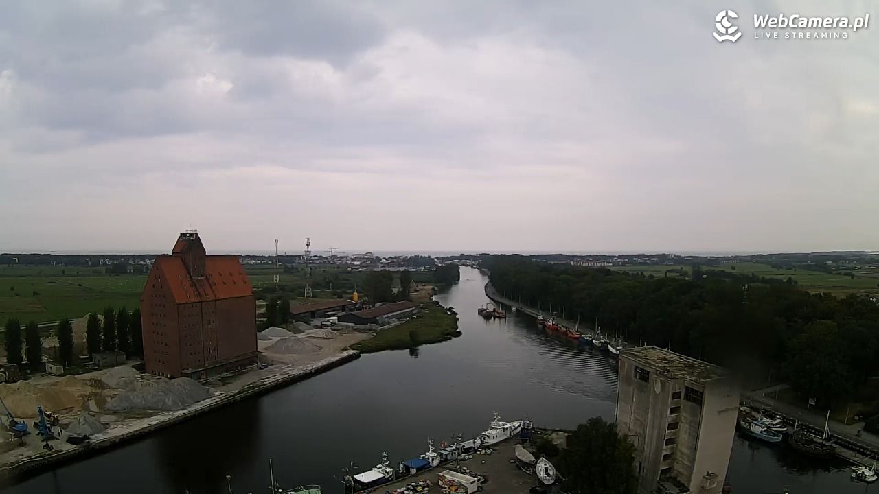 Darłowo - widok na port NOWOŚĆ - 02 wresień 2025, 12:29
