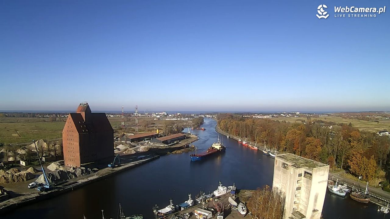 Darłowo - widok na port NOWOŚĆ - 07 listopad 2025, 11:38
