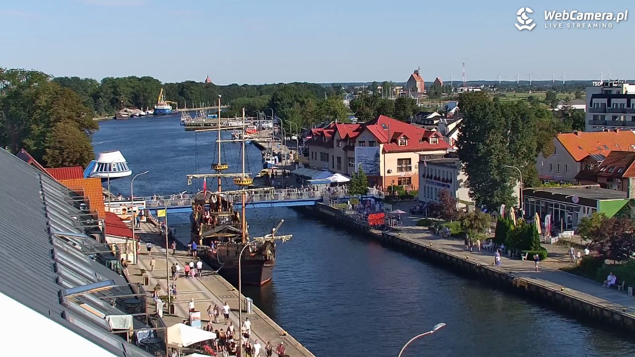 DARŁOWO - widok z latarni morskiej - 09 sierpień 2026, 17:18
