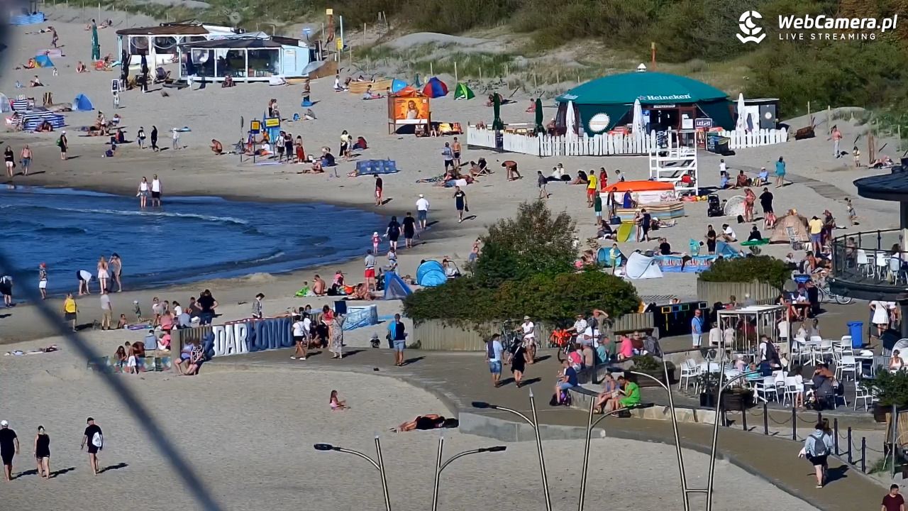 DARŁOWO - widok z latarni morskiej - 08 sierpień 2026, 17:40