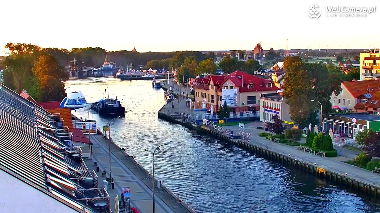 DARŁOWO - widok z latarni morskiej - 09 sierpień 2026, 05:43