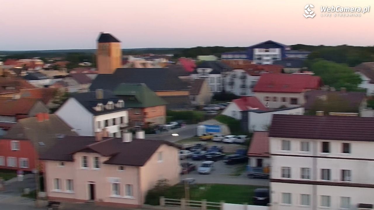 DARŁOWO - widok z latarni morskiej - 08 sierpień 2026, 20:42