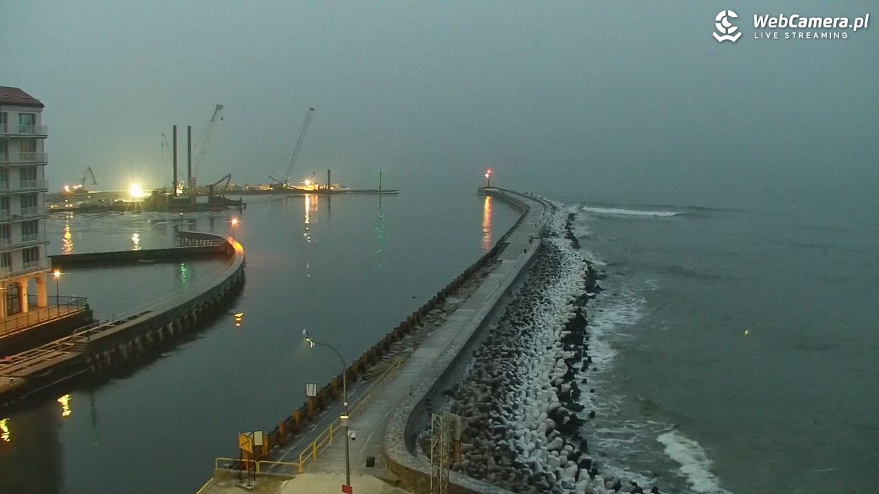 DARŁOWO - widok z latarni morskiej - 27 styczeń 2026, 07:28