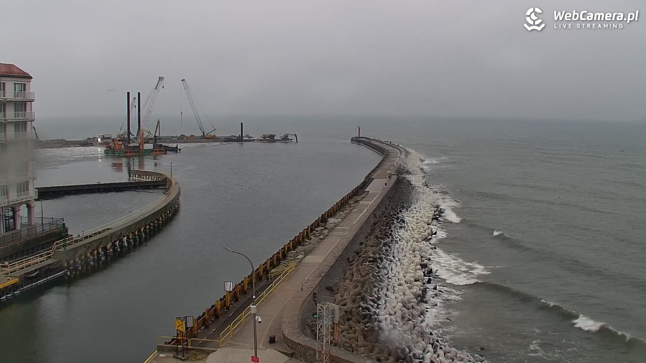 DARŁOWO - widok z latarni morskiej - 26 styczeń 2026, 08:47
