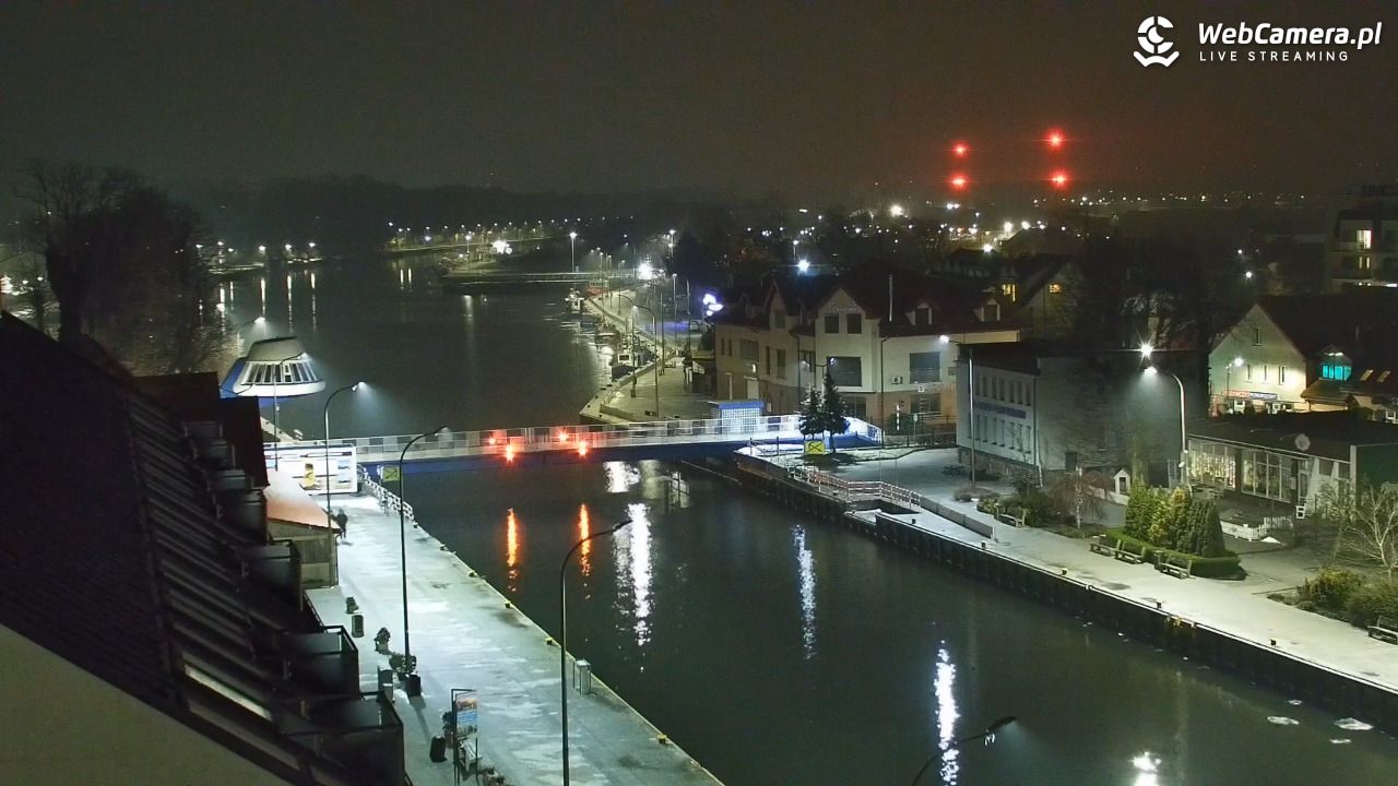 DARŁOWO - widok z latarni morskiej - 26 styczeń 2026, 20:15