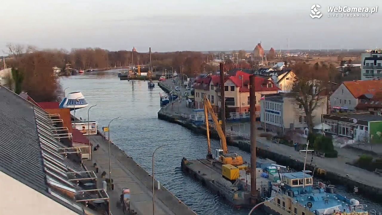 DARŁOWO - widok z latarni morskiej - 26 marzec 2026, 17:59