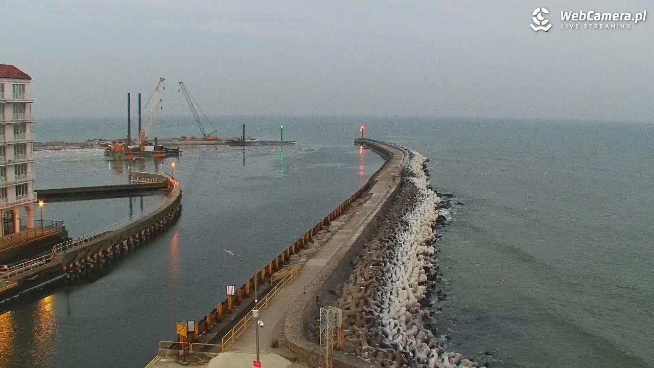 DARŁOWO - widok z latarni morskiej - 25 styczeń 2026, 07:33