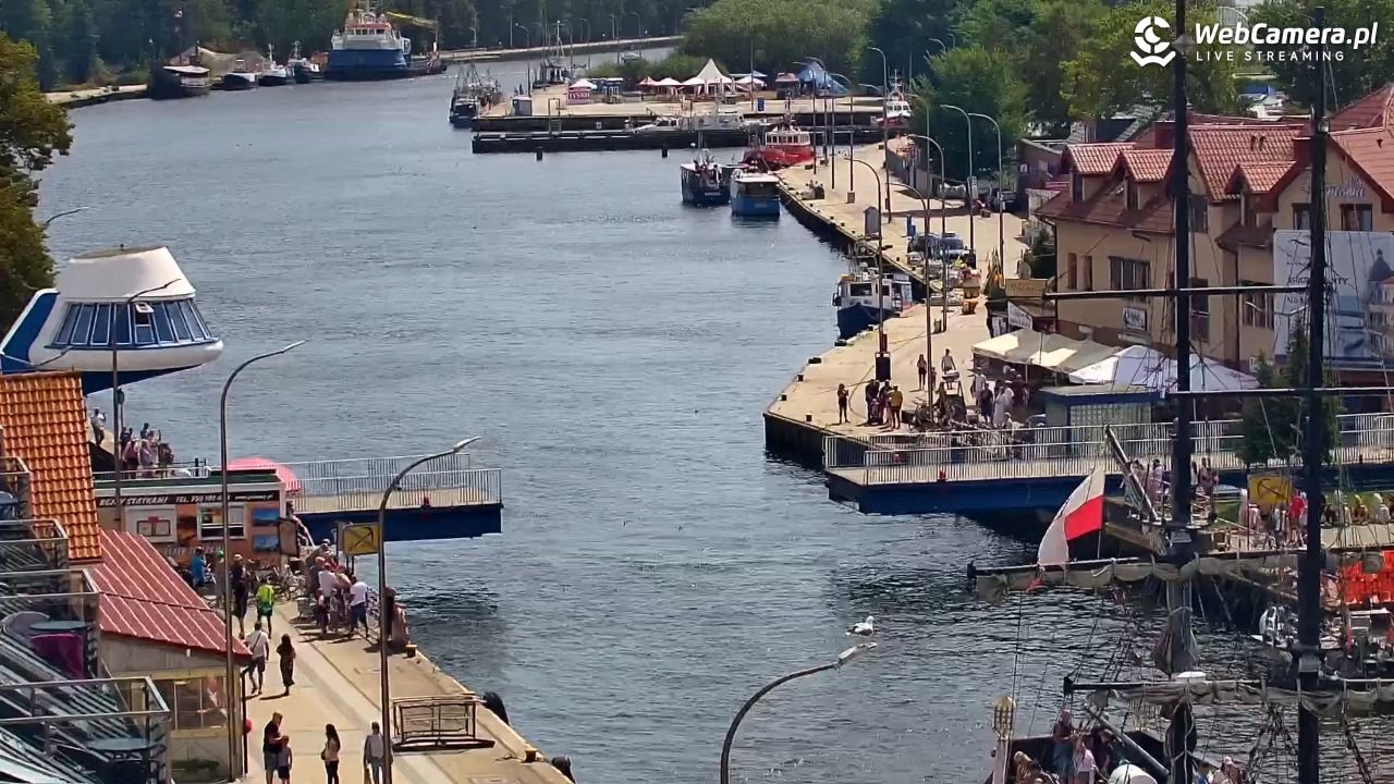 DARŁOWO - widok z latarni morskiej - 09 sierpień 2026, 12:11