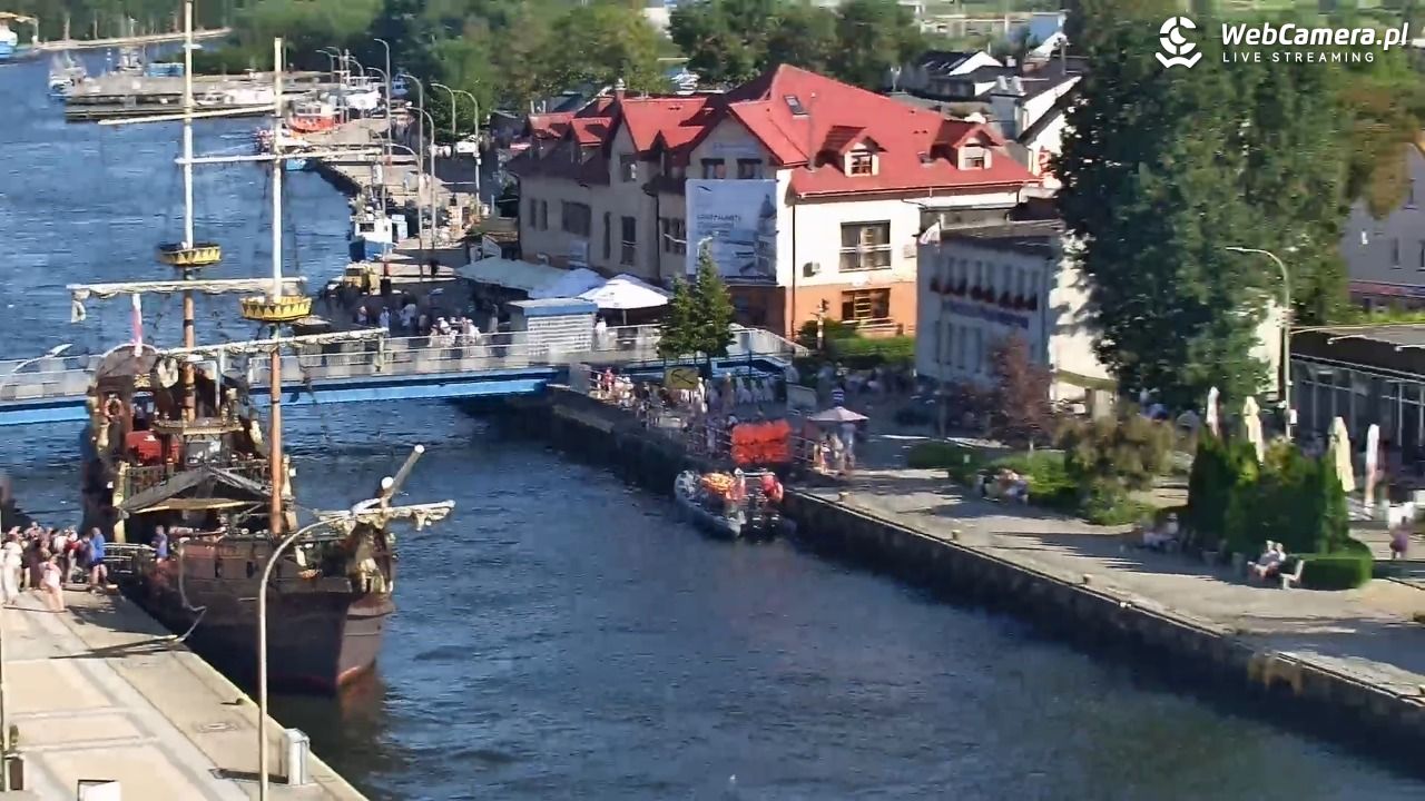 DARŁOWO - widok z latarni morskiej - 09 sierpień 2026, 17:10