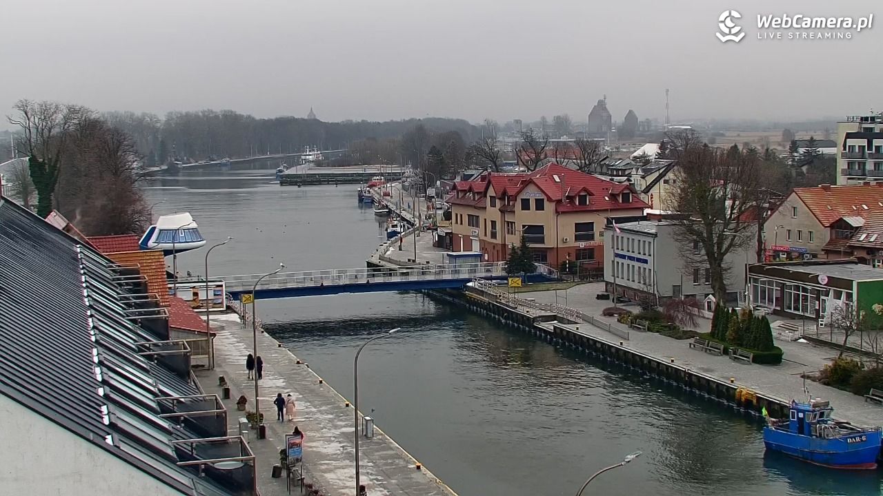 DARŁOWO - widok z latarni morskiej - 27 styczeń 2026, 11:55