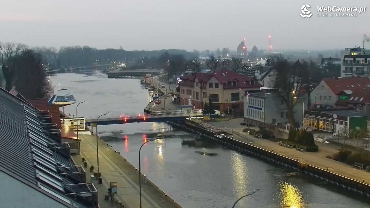 DARŁOWO - widok z latarni morskiej - 25 styczeń 2026, 07:31