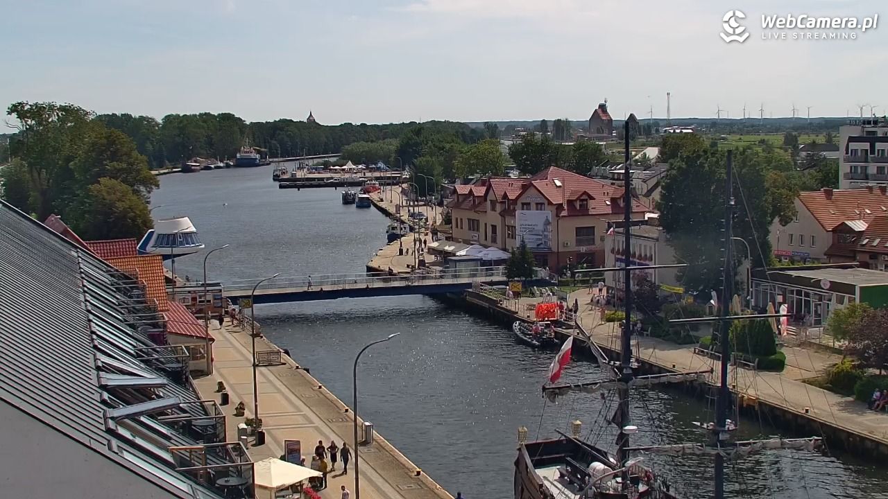 DARŁOWO - widok z latarni morskiej - 09 sierpień 2026, 12:24