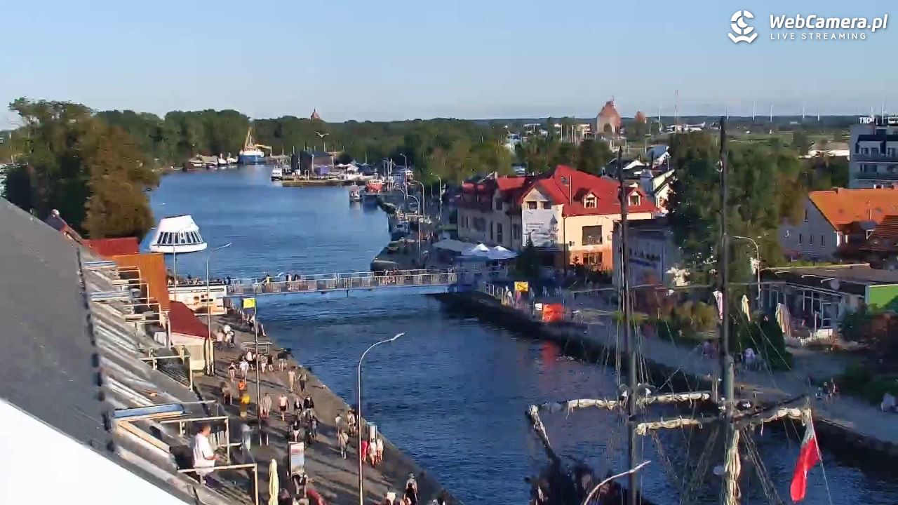 DARŁOWO - widok z latarni morskiej - 08 sierpień 2026, 19:17