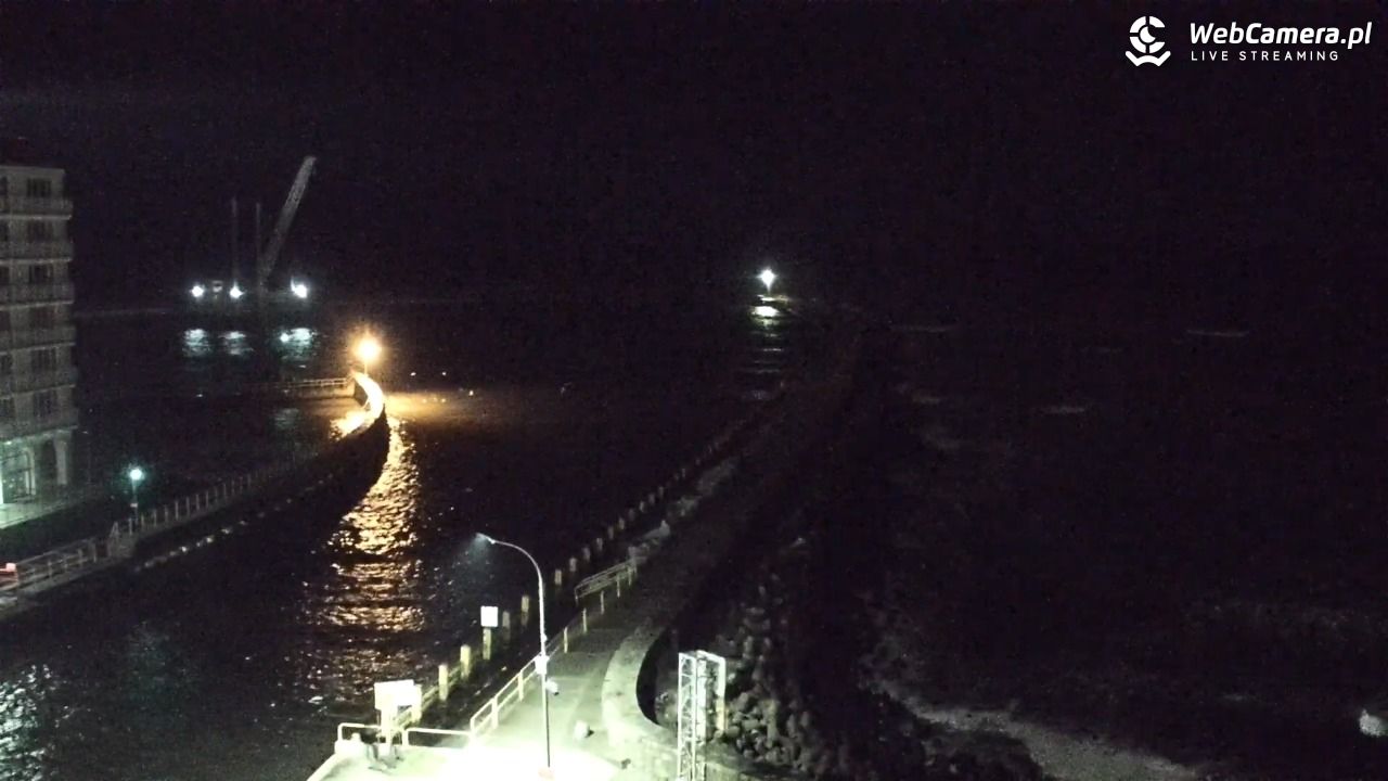 DARŁOWO - widok z latarni morskiej - 11 grudzień 2025, 22:34