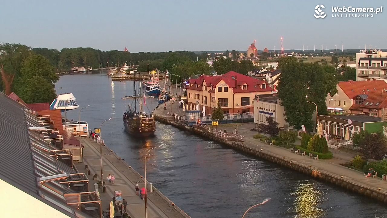 DARŁOWO - widok z latarni morskiej - 25 czerwiec 2026, 22:01