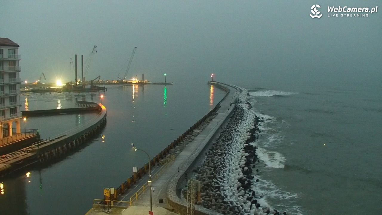DARŁOWO - widok z latarni morskiej - 27 styczeń 2026, 07:28