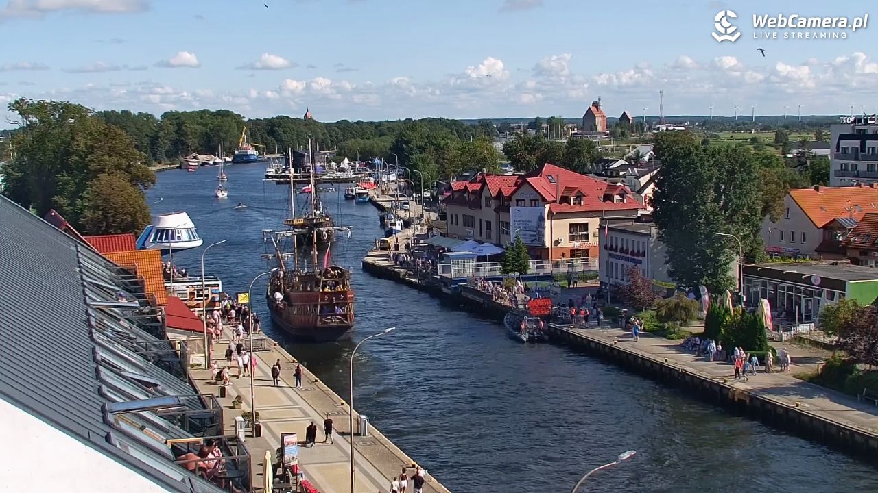 DARŁOWO - widok z latarni morskiej - 08 sierpień 2026, 16:04