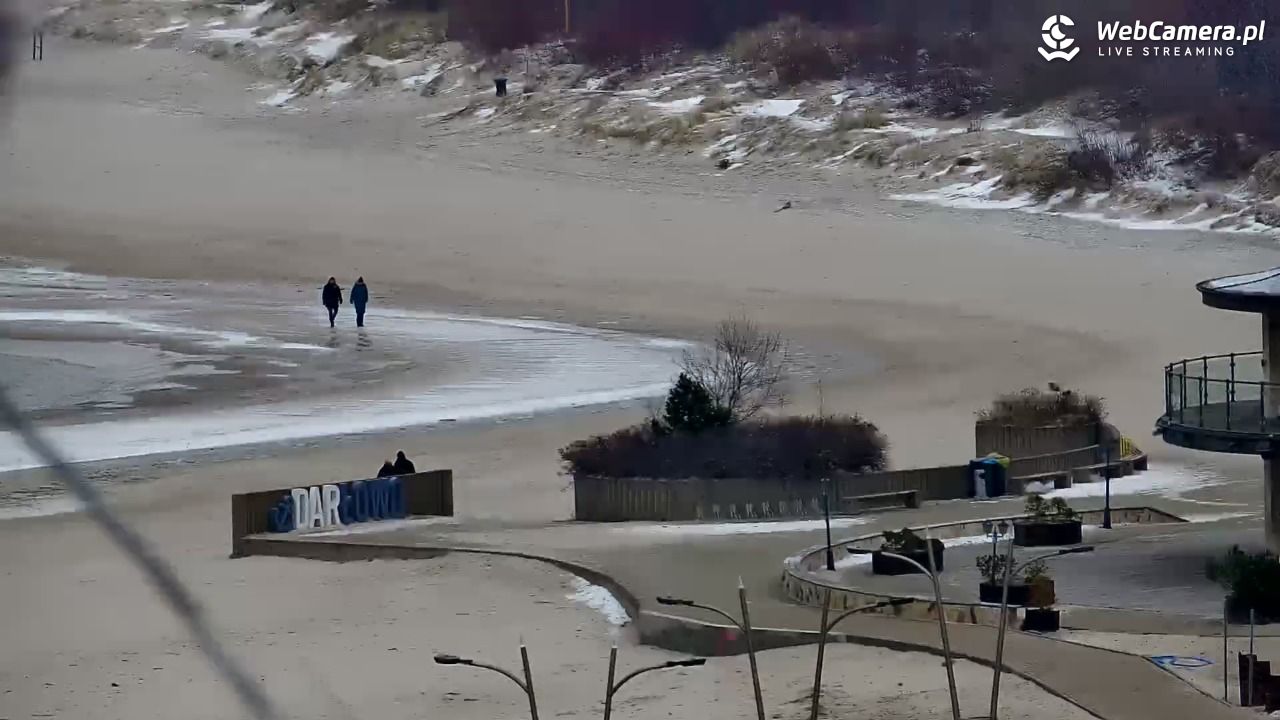 DARŁOWO - widok z latarni morskiej - 25 styczeń 2026, 15:15