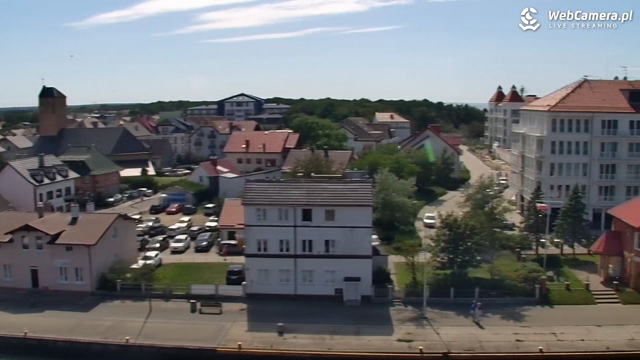 DARŁOWO - widok z latarni morskiej - 09 sierpień 2026, 13:51