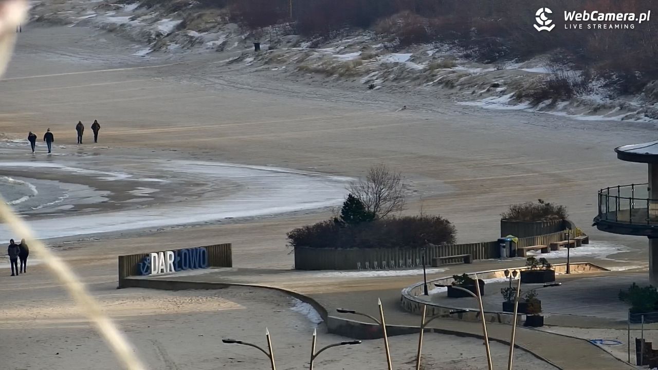 DARŁOWO - widok z latarni morskiej - 25 styczeń 2026, 10:05