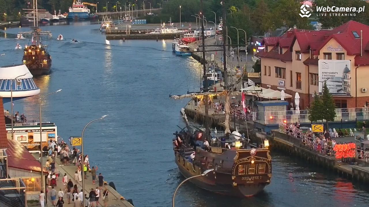 DARŁOWO - widok z latarni morskiej - 09 sierpień 2026, 21:03