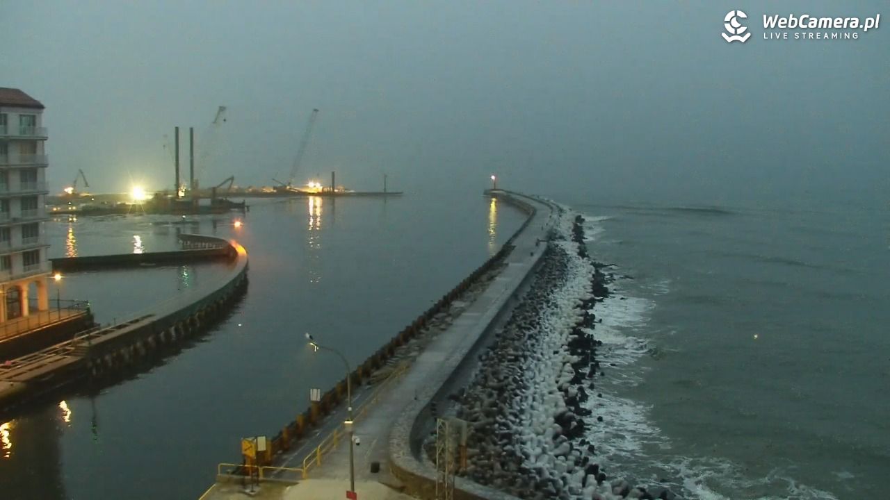 DARŁOWO - widok z latarni morskiej - 27 styczeń 2026, 07:28