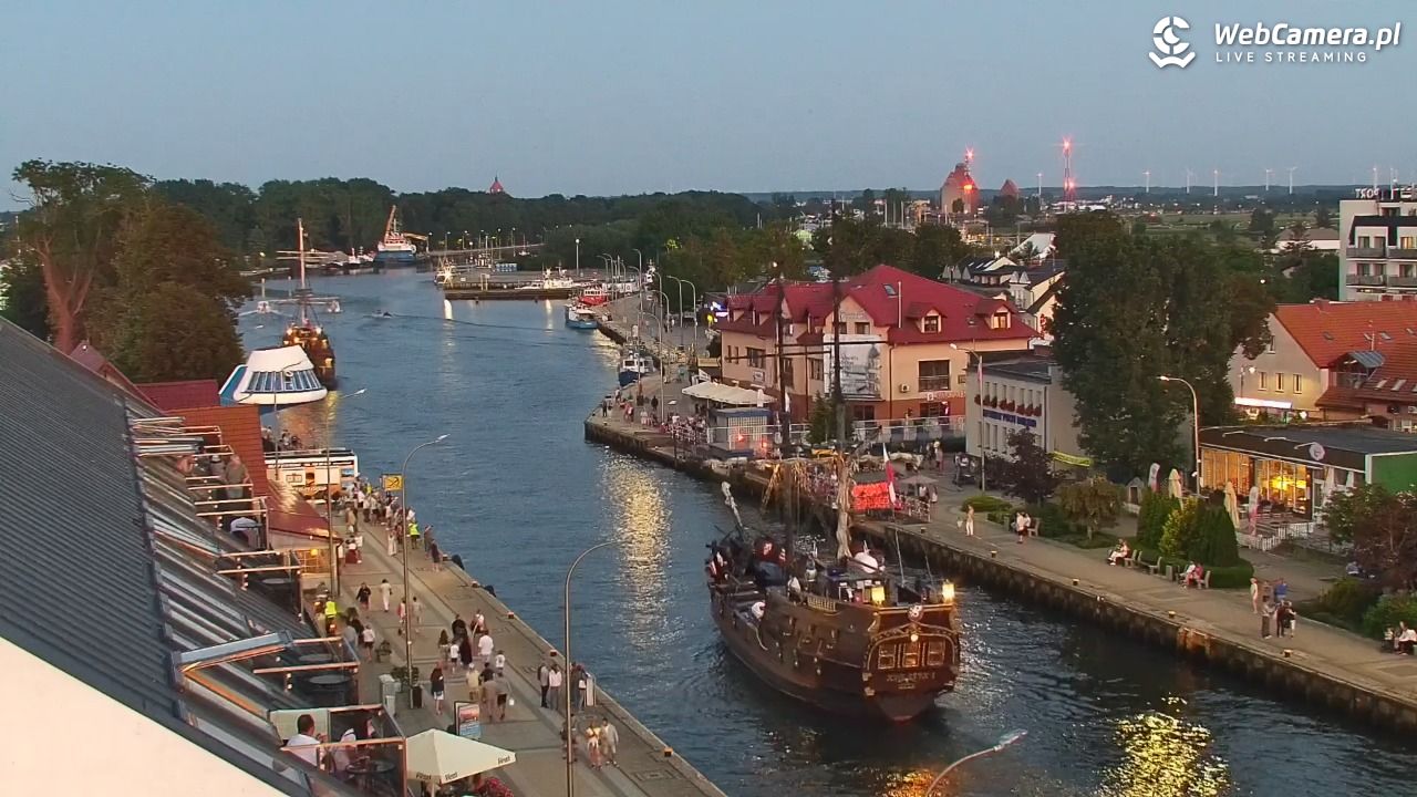 DARŁOWO - widok z latarni morskiej - 09 sierpień 2026, 21:03
