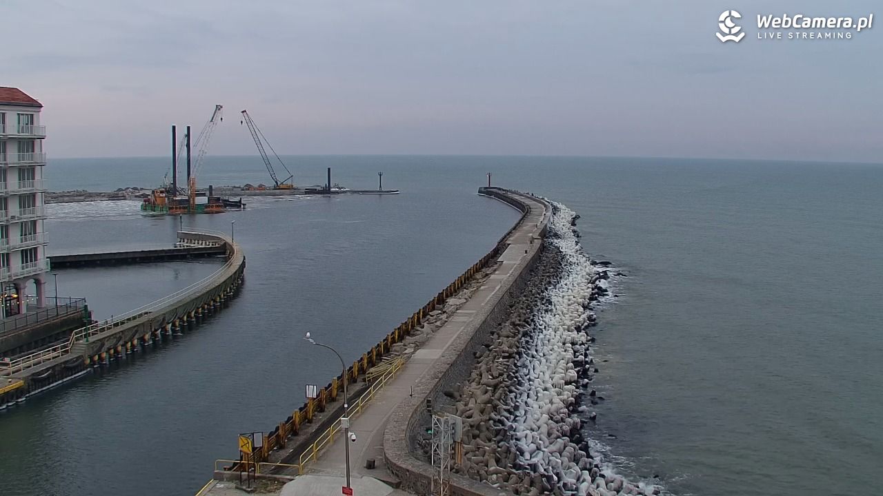 DARŁOWO - widok z latarni morskiej - 25 styczeń 2026, 15:12