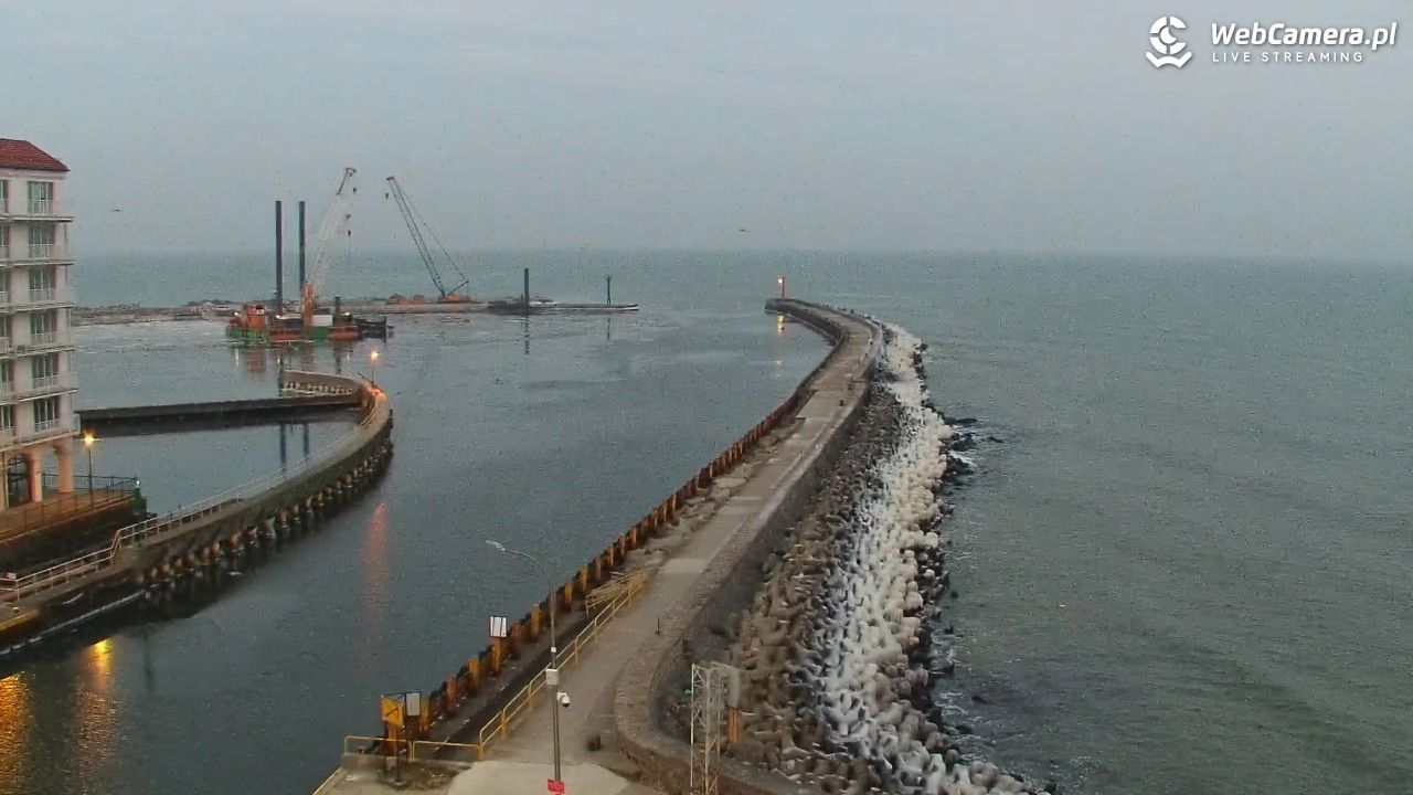 DARŁOWO - widok z latarni morskiej - 25 styczeń 2026, 07:33