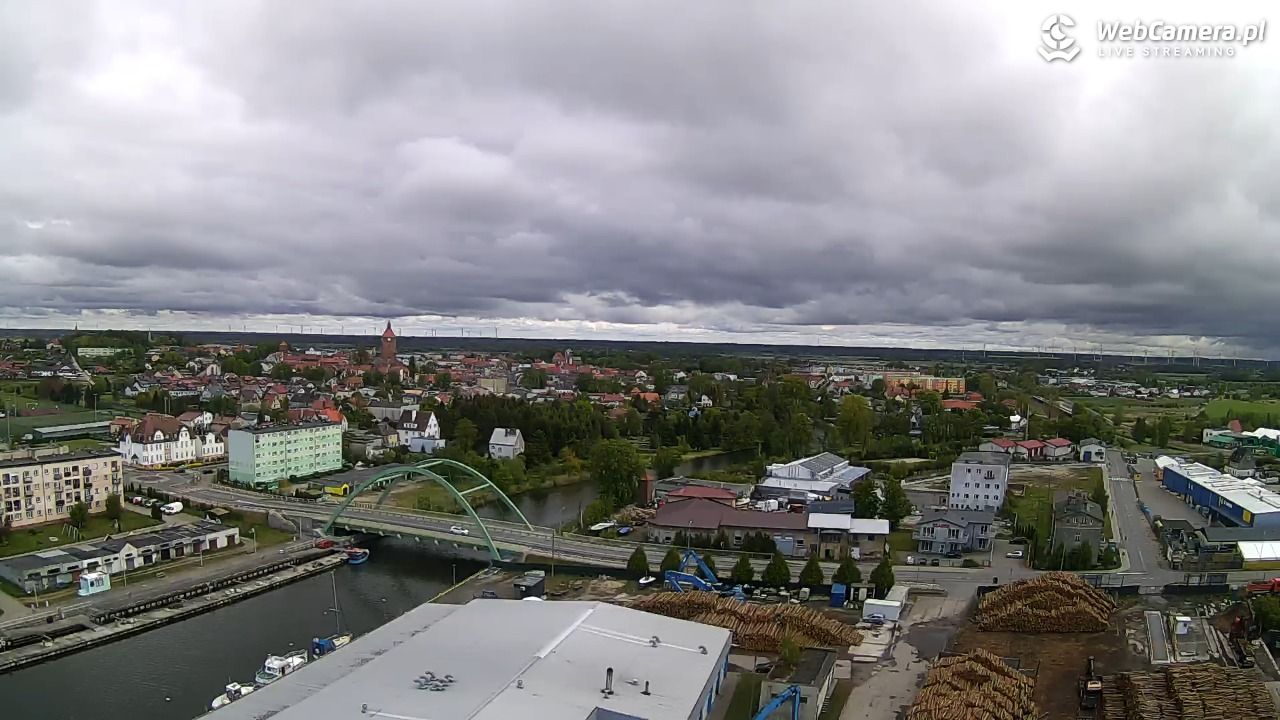 Darłowo - widok na miasto panorama - 18 maj 2025, 15:28
