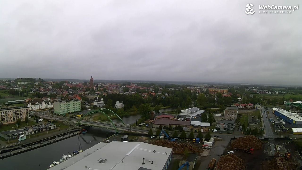 Darłowo - widok na miasto panorama - 19 maj 2025, 09:18