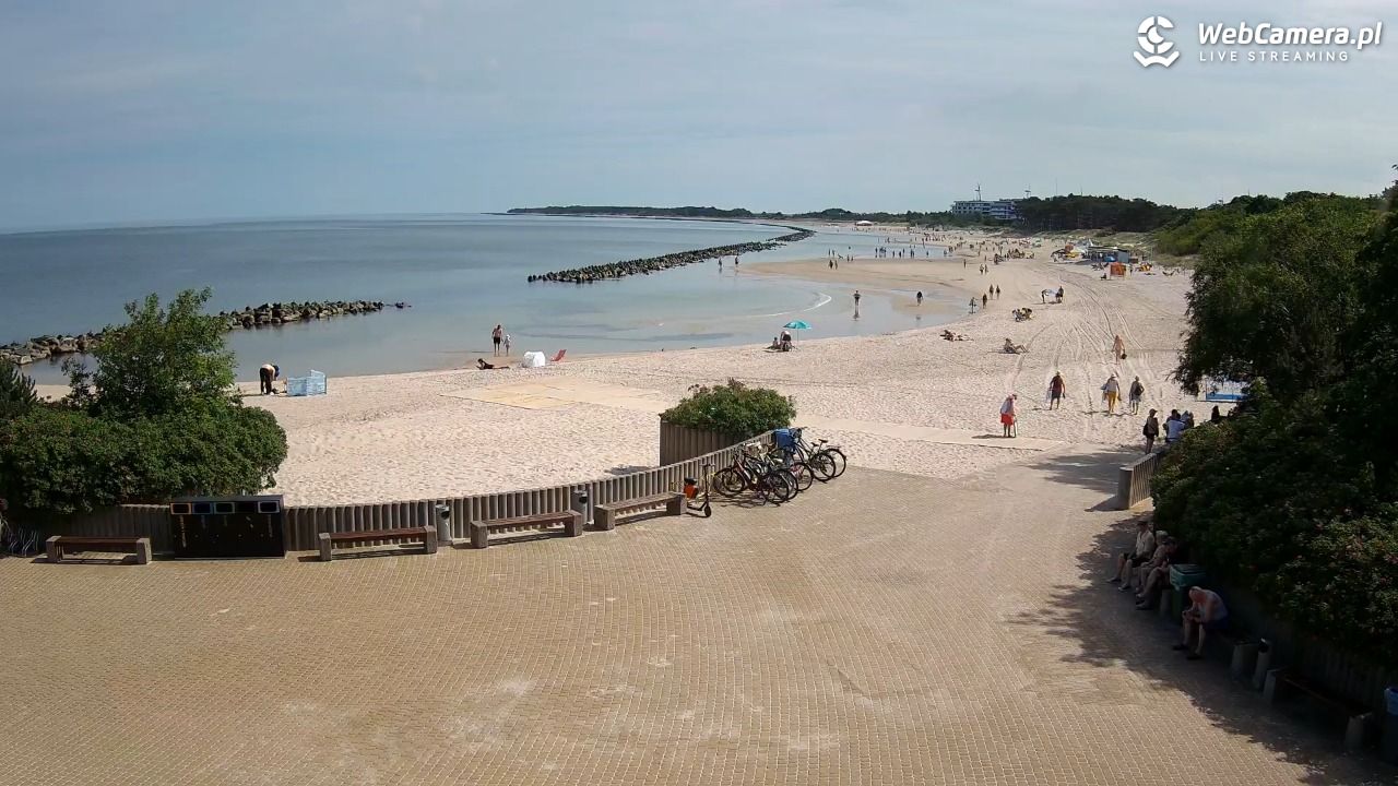 DARŁOWO - widok na plażę wschodnią - 19 czerwiec 2026, 10:02