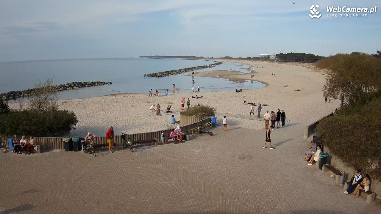 DARŁOWO - widok na plażę wschodnią - 03 maj 2026, 17:45