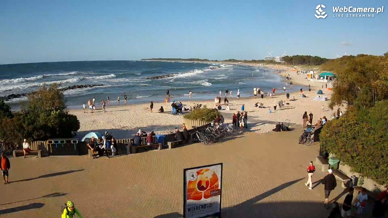 DARŁOWO - widok na plażę wschodnią - 11 sierpień 2026, 18:15