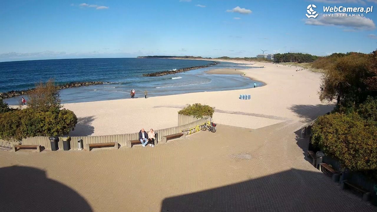 DARŁOWO - widok na plażę wschodnią - 29 wresień 2025, 15:21