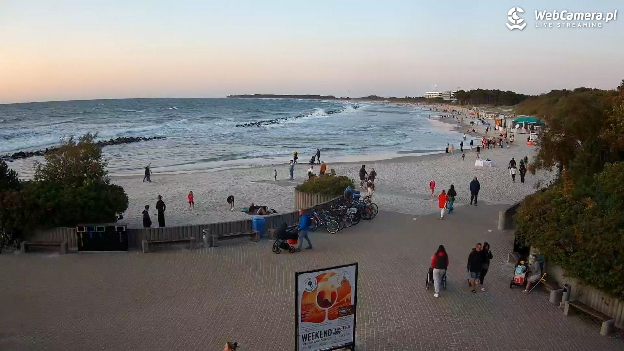 DARŁOWO - widok na plażę wschodnią - 11 sierpień 2026, 20:32